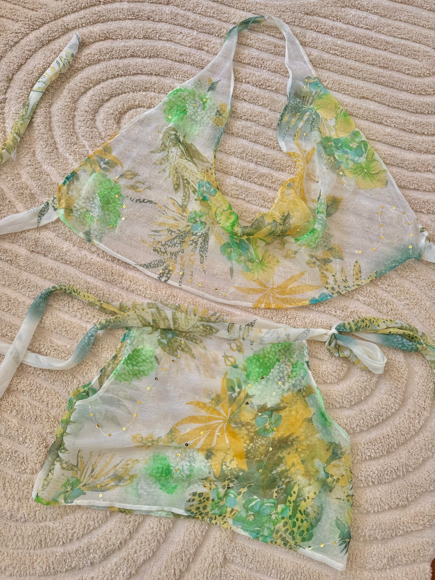 Lime Palma set