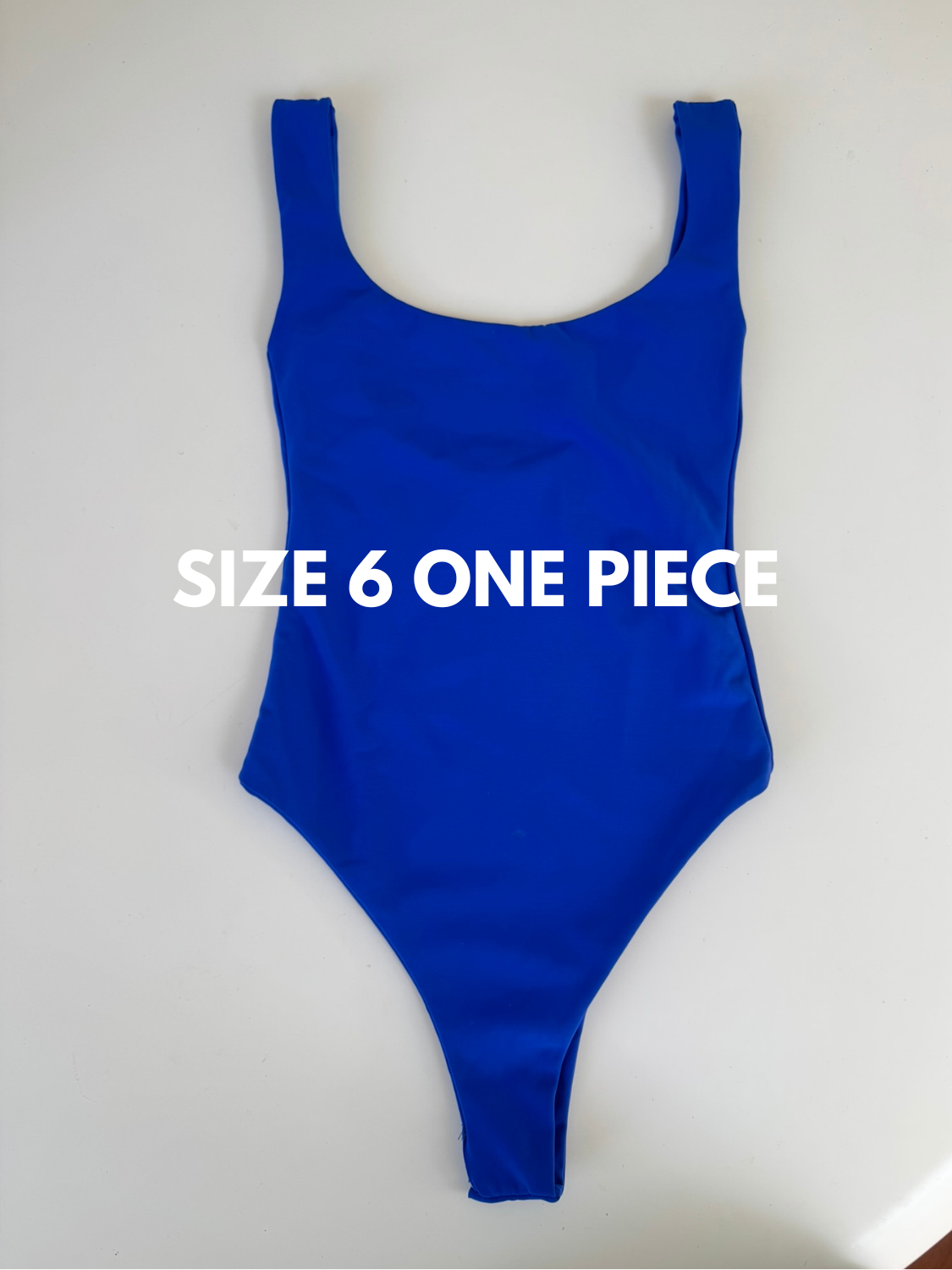 Size 6 one piece