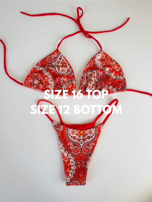Size 16/12 set